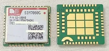 SIM7080G nu avec contacts à souder, dessus et dessous